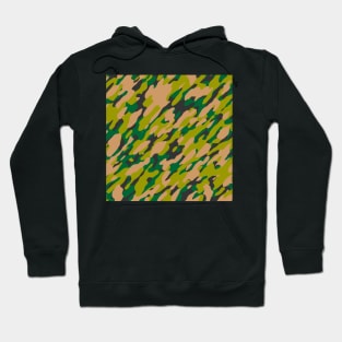 Green Olive Camouflage Hoodie